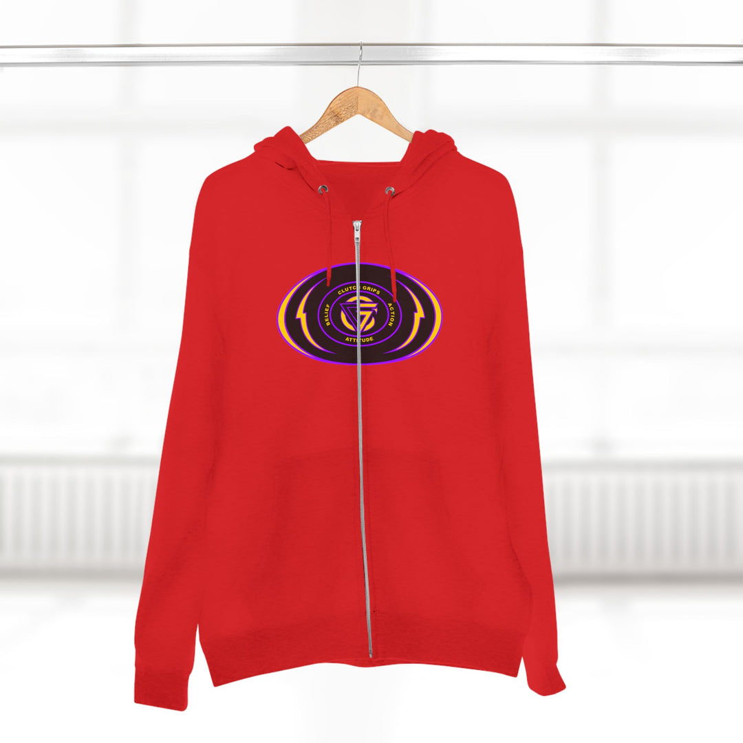 CG MAC JUMP PURPLE GOLD /AMERICAN SAVAGE ZIP UP