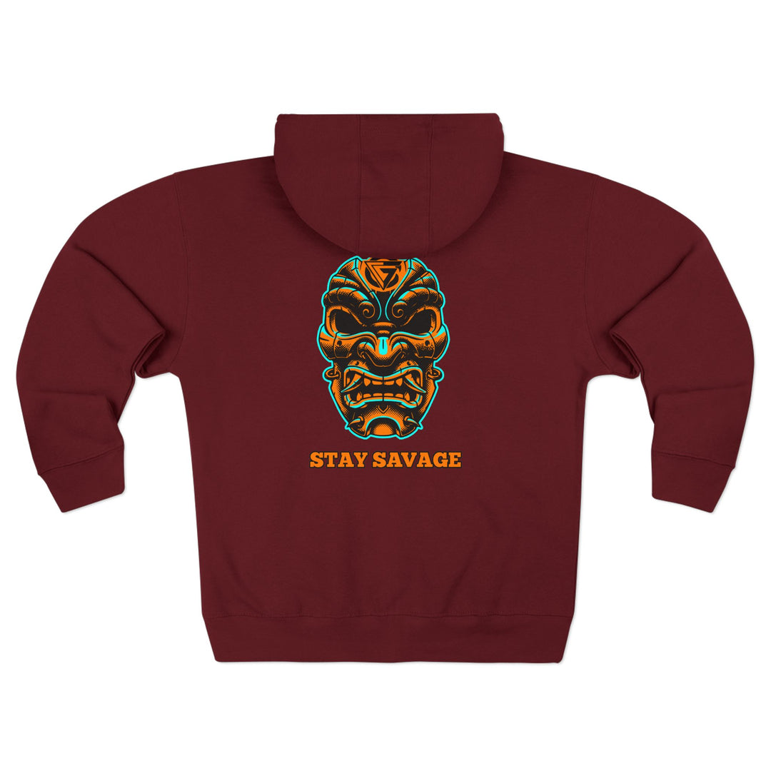 SAMURAI MAC AQUA ORANGE /STAY SAVAGE ZIP UP