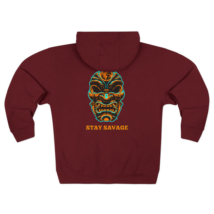 SAMURAI MAC AQUA ORANGE /STAY SAVAGE ZIP UP