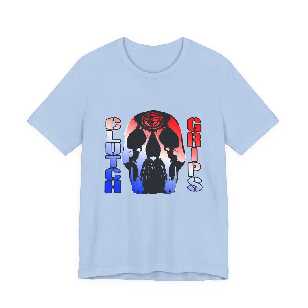 SKULLATOR RED WHITE BLUE FADE/CLUTCHGRIPS