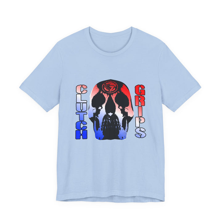 SKULLATOR RED WHITE BLUE FADE/CLUTCHGRIPS