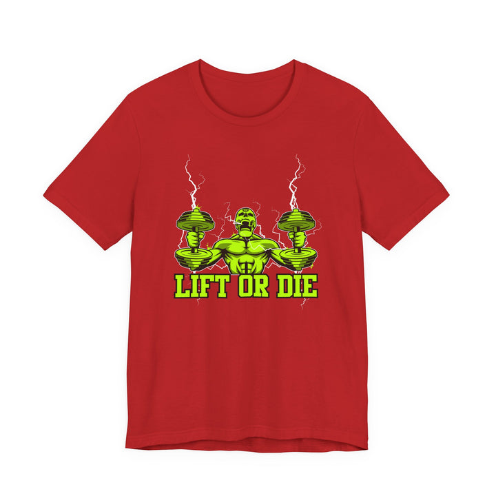 RIDE THE LIGHTNING CRAZY GREEN /LIFT OR DIE