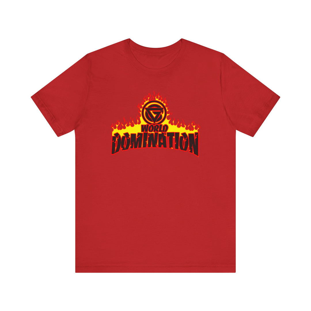 CG RED BLACK YELLOW WORLD DOMINATION