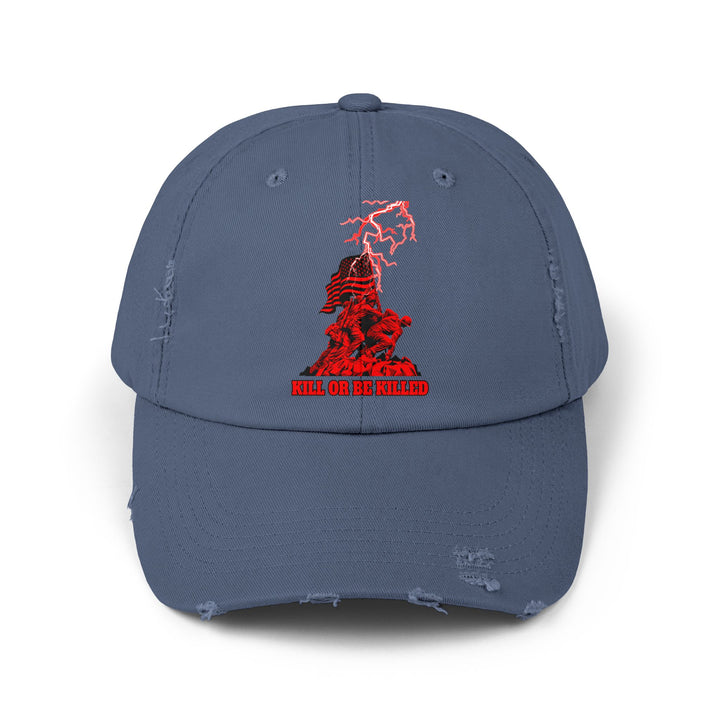 AMERICAN FREEDOM WARRIOR RED/KILL OR BE KILLED CAP