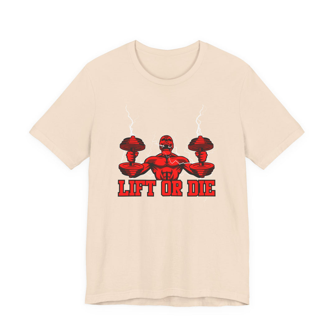 RIDE THE LIGHTNING RED/LIFT OR DIE