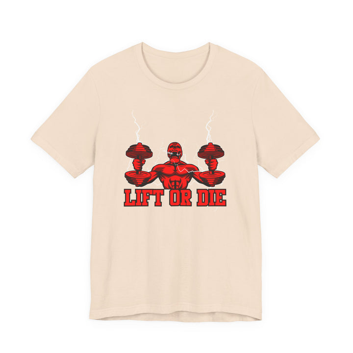 RIDE THE LIGHTNING RED/LIFT OR DIE