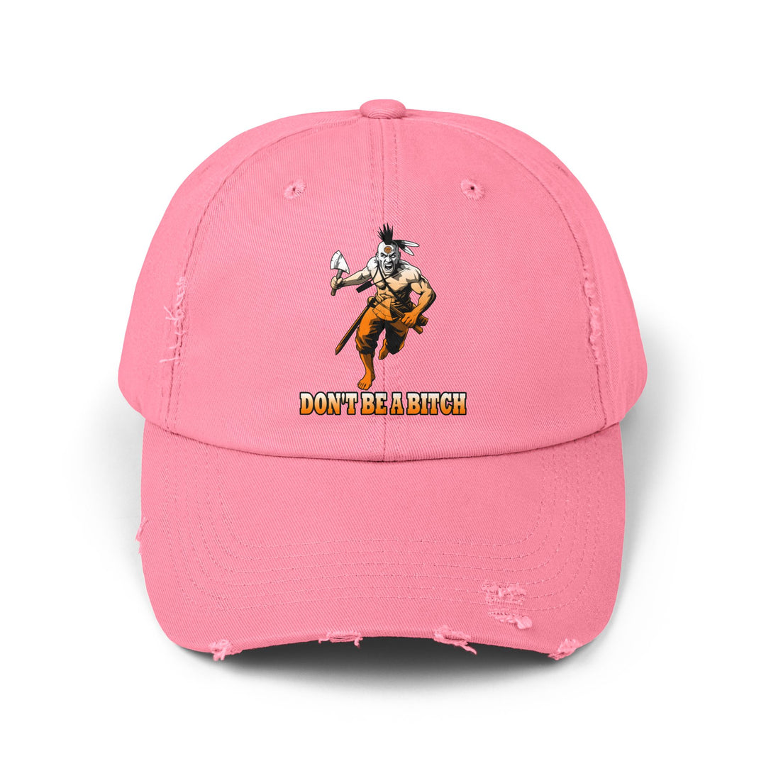 MAC BRAVE ORANGE WHITE FADE /DONT BE A BITCH CAP