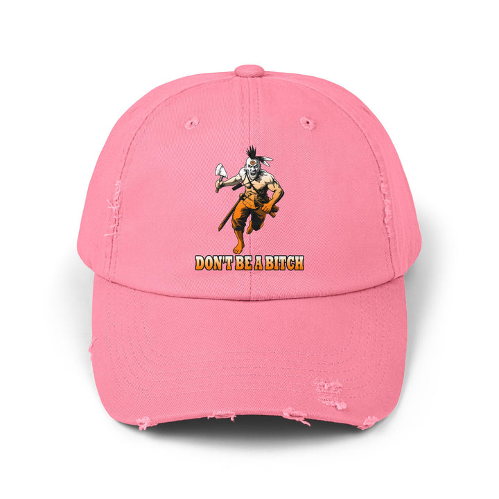 MAC BRAVE ORANGE WHITE FADE /DONT BE A BITCH CAP
