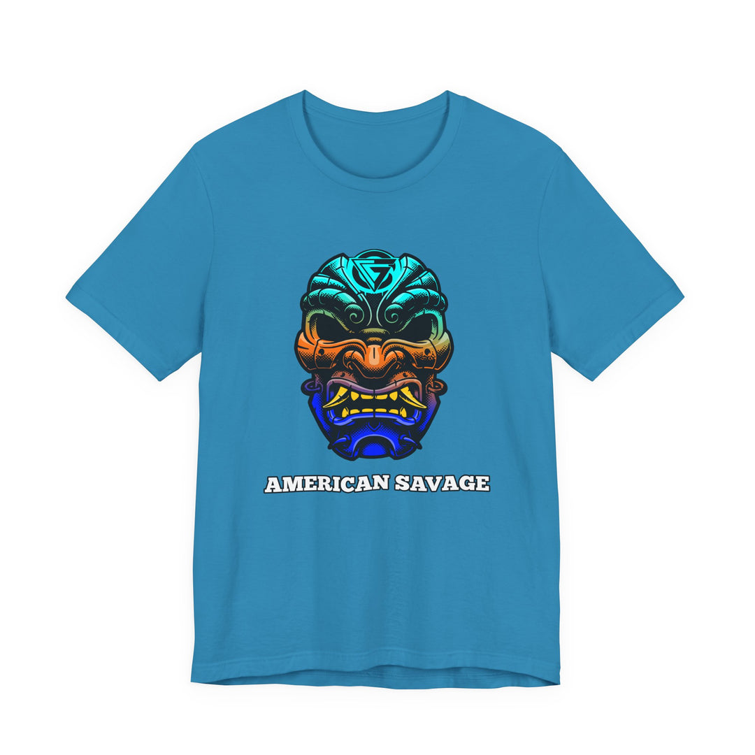 SAMURAI MAC BLUE ORANGE AQUA FADE /AMERICAN SAVAGE