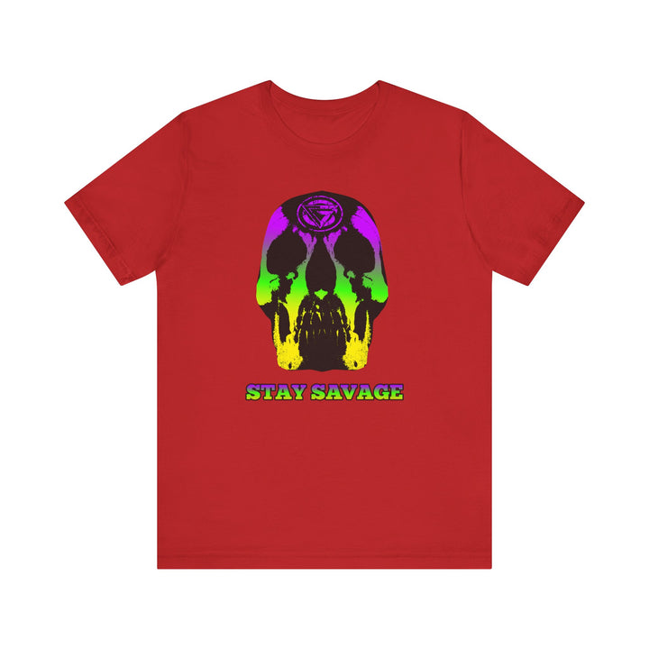 SKULLATOR YELLOW GREEN PURPLE /STAY SAVAGE