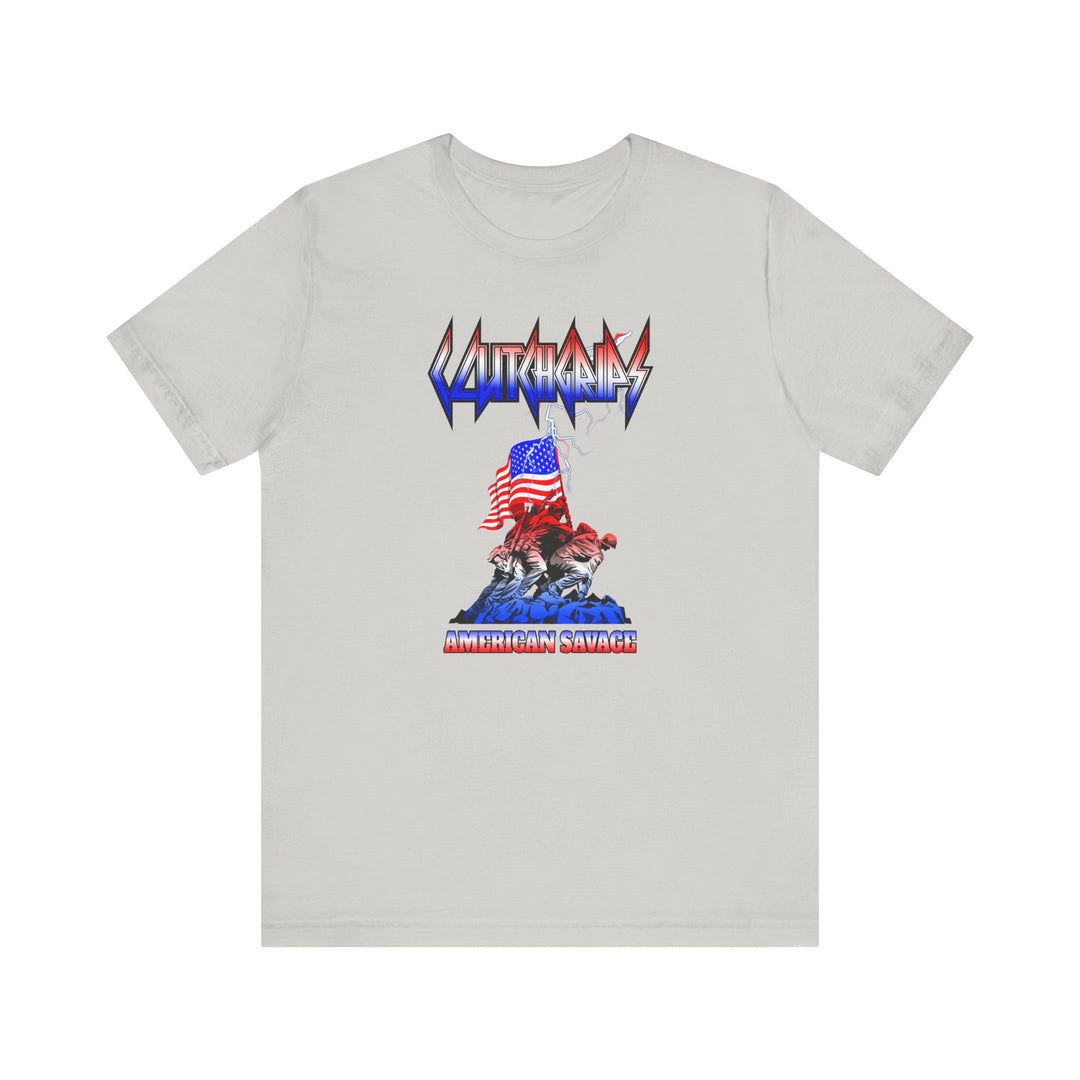 CG PATRIOT FREEDOM SHIRT RED WHITE BLUE FADE /AMERICAN SAVAGE
