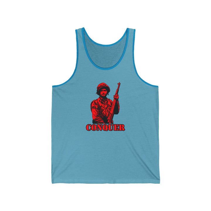 CG OLD SCHOOL SOLDIER RED  /CONQUER