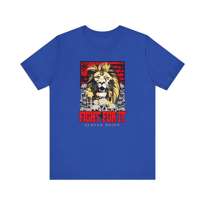 LION HEART FREEDOM TEE RED BLACK SAND/FIGHT FOR IT