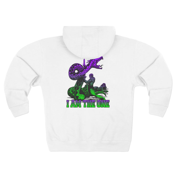 CG SERPENT SLAYER PURPLE GREEN /I AM THE ONE ZIP UP