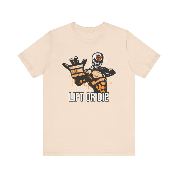 GRIP MASTER MAC ORANGE WHITE  FADE /LIFT OR DIE