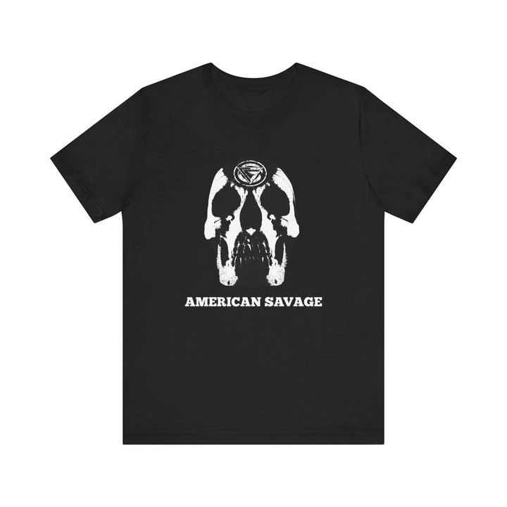 SKULLATOR WHITE BLACK /AMERICAN SAVAGE