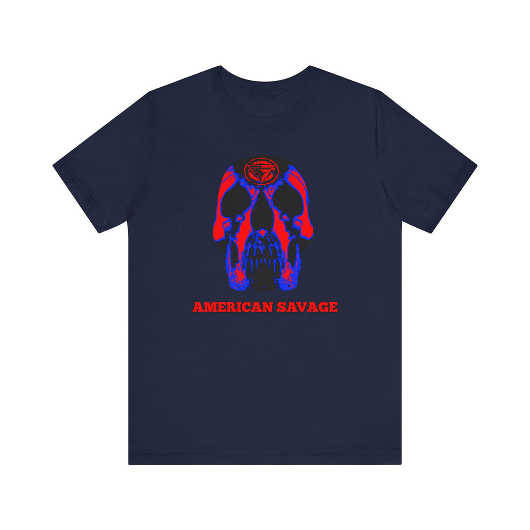 SKULLATOR RED BLUE /AMERICAN SAVAGE