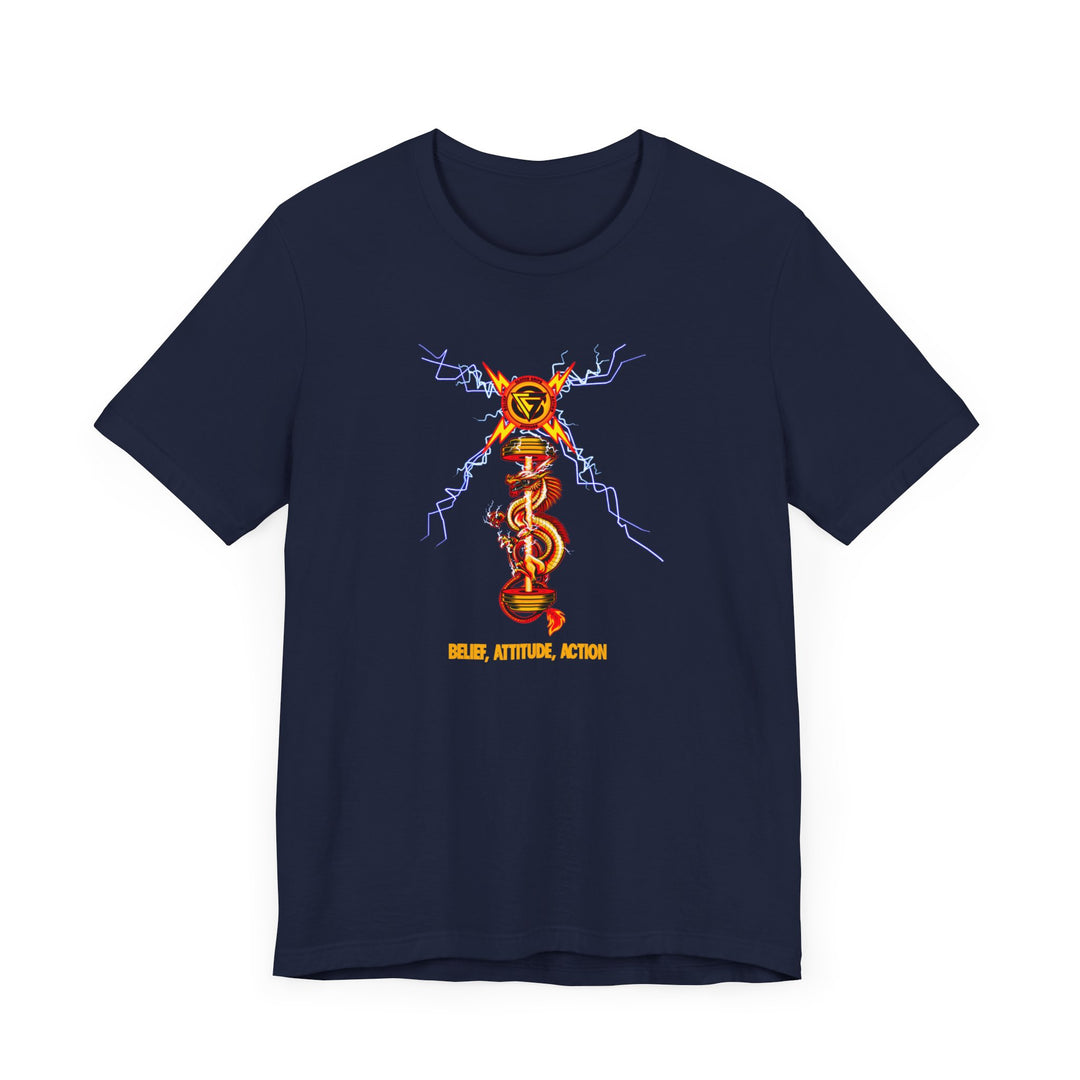 BARBELL DRAGON  RED ORANGE