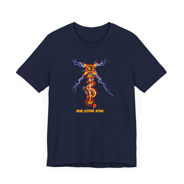 BARBELL DRAGON  RED ORANGE
