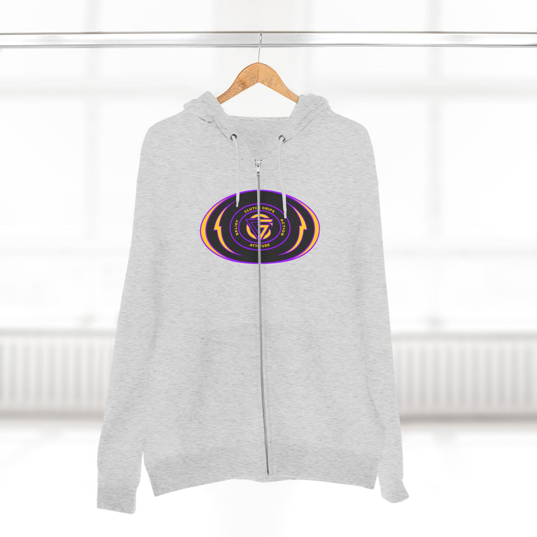 CG MAC JUMP PURPLE GOLD /AMERICAN SAVAGE ZIP UP