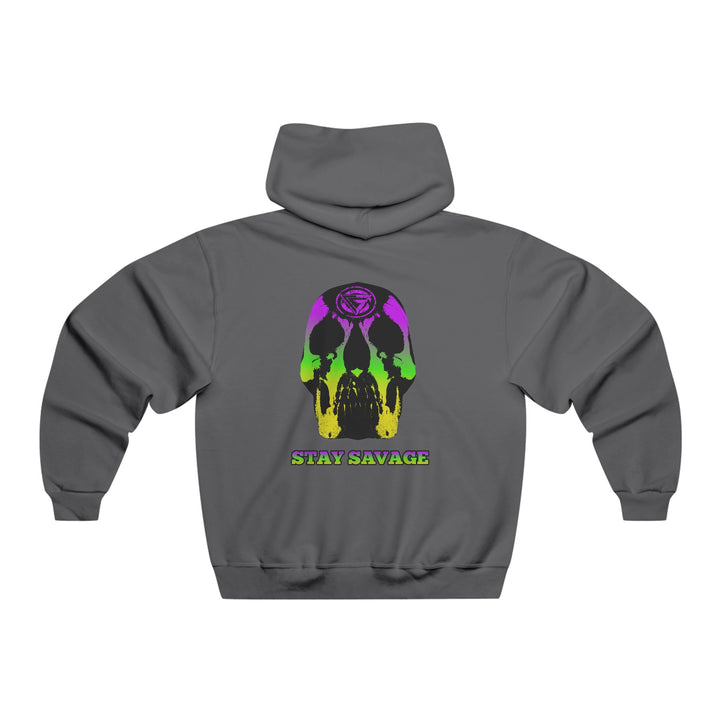 SKULLATOR- YELLOW GREEN PURPLE FADE/STAY SAVAGE