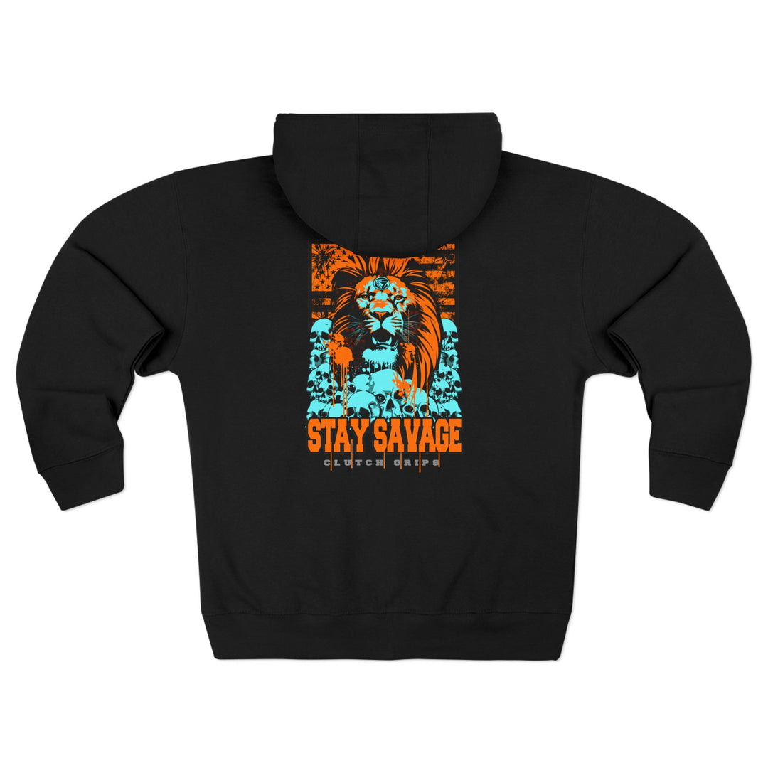 LIONHEART MIAMI COLORS /STAY SAVAGE ZIP UP