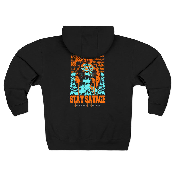LIONHEART MIAMI COLORS /STAY SAVAGE ZIP UP