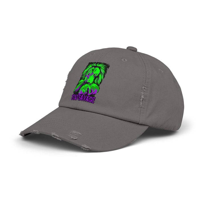 LION HEART PURPLE GREEN /STAY SAVAGE CAP