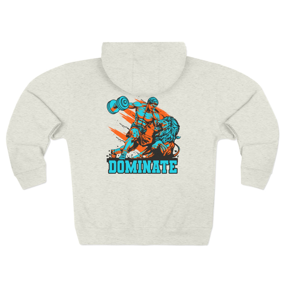 CG COLISEUM MAC VS LION MIAMI COLORS /DOMINATE ZIP UP