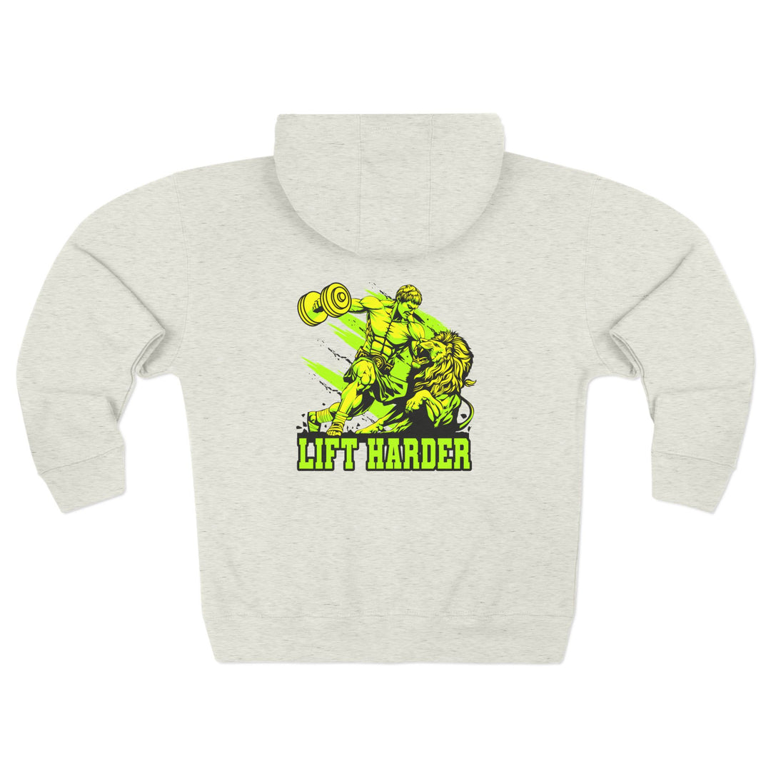 CG LIME GREEN COLISEUM MAC LIFT HARDER ZIP UP