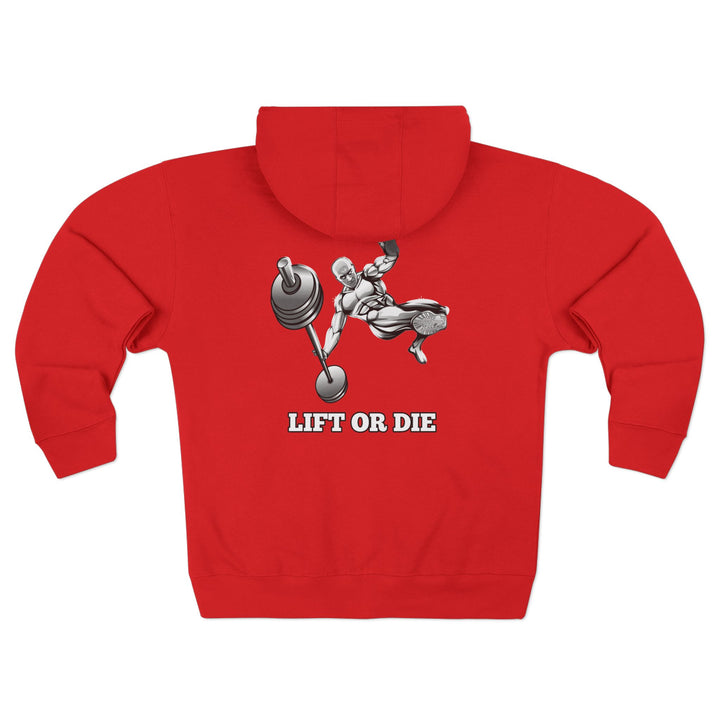 CG MAC JUMP WHITE /LIFT OR DIE ZIP UP