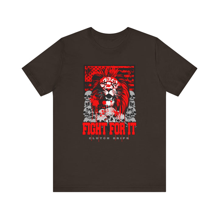 LIONHEART USA FLAG RED/FIGHT FOR IT