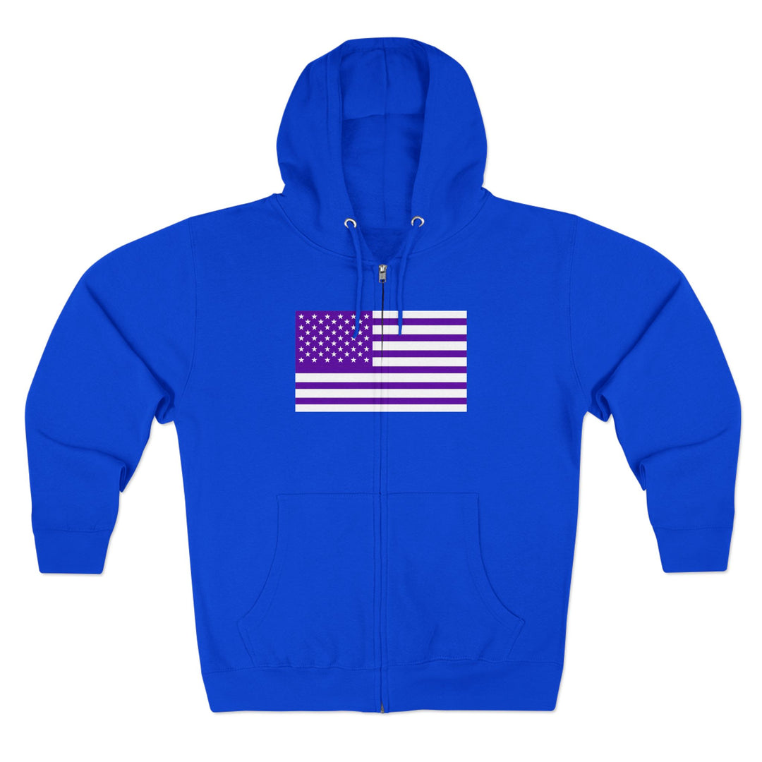 CG EZ RIDER PRUPLE WHITE /STAY SAVAGE ZIP UP