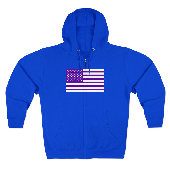 CG EZ RIDER PRUPLE WHITE /STAY SAVAGE ZIP UP