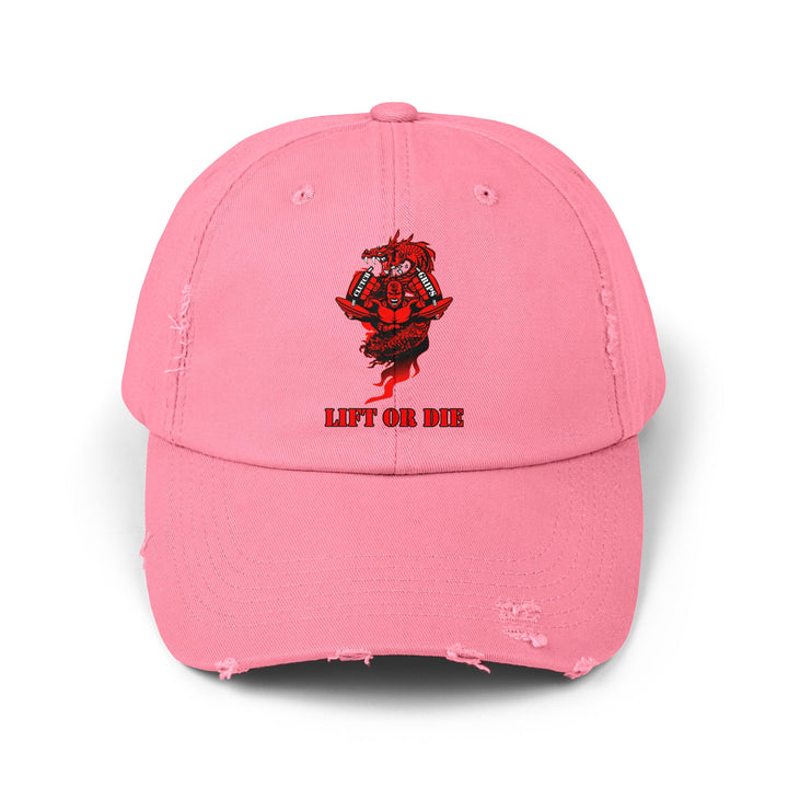 MAC DRAGON BARBELL SNAP RED/LIFT  OR DIE CAP