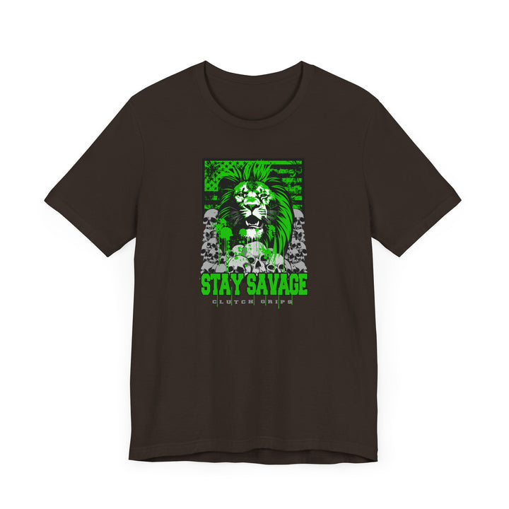 LION HEART GREEN /STAY SAVAGE