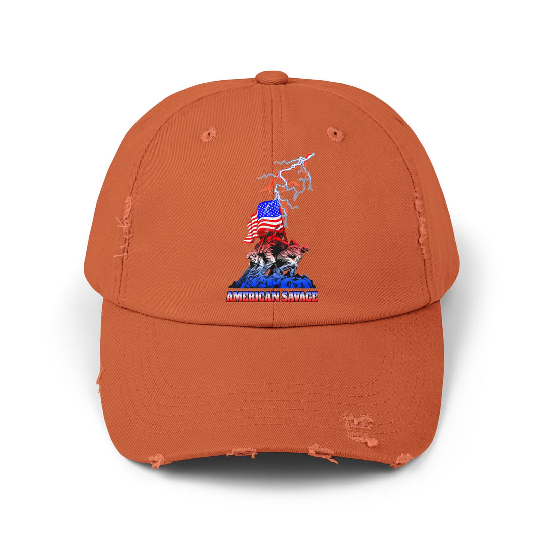 CG AMERICAN WARRIOR RED WHITE BLUE/AMERICAN SAVAGE CAP