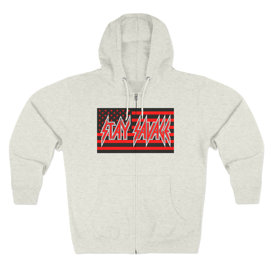 CG  NAVY SEAL TRIBUTE  RIP RED BLACK /DONT BE A BITCH ZIP UP