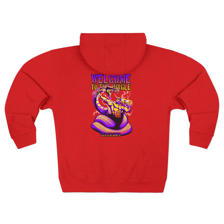 MAC VS SNAKE PURPLE GOLD /WELCOME TO THE JUNGLE ZIP UP