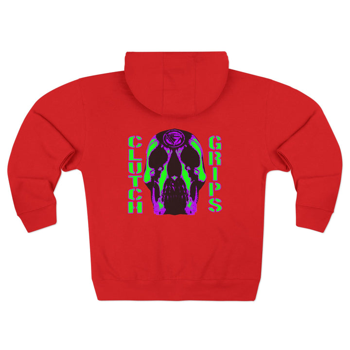 CG SKULLATOR PURPLE GREEN /CLUTCH GRIPS ZIP UP