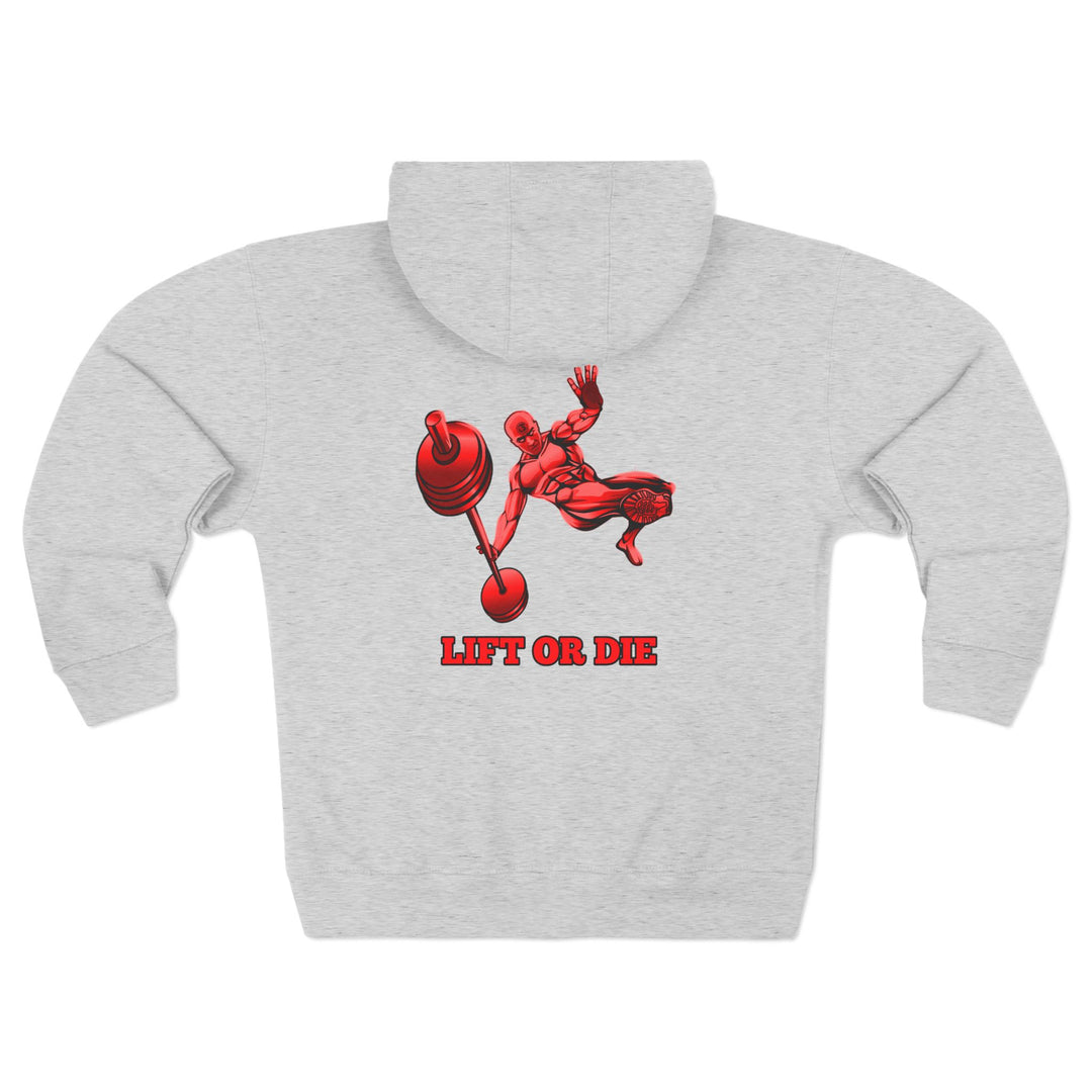 CG MAC JUMP RED /LIFT OR DIE ZIP UP