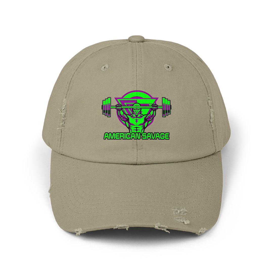 CG ENTER THE MAC HAT PURPLE GREEN /AMERICAN SAVAGE/CAP