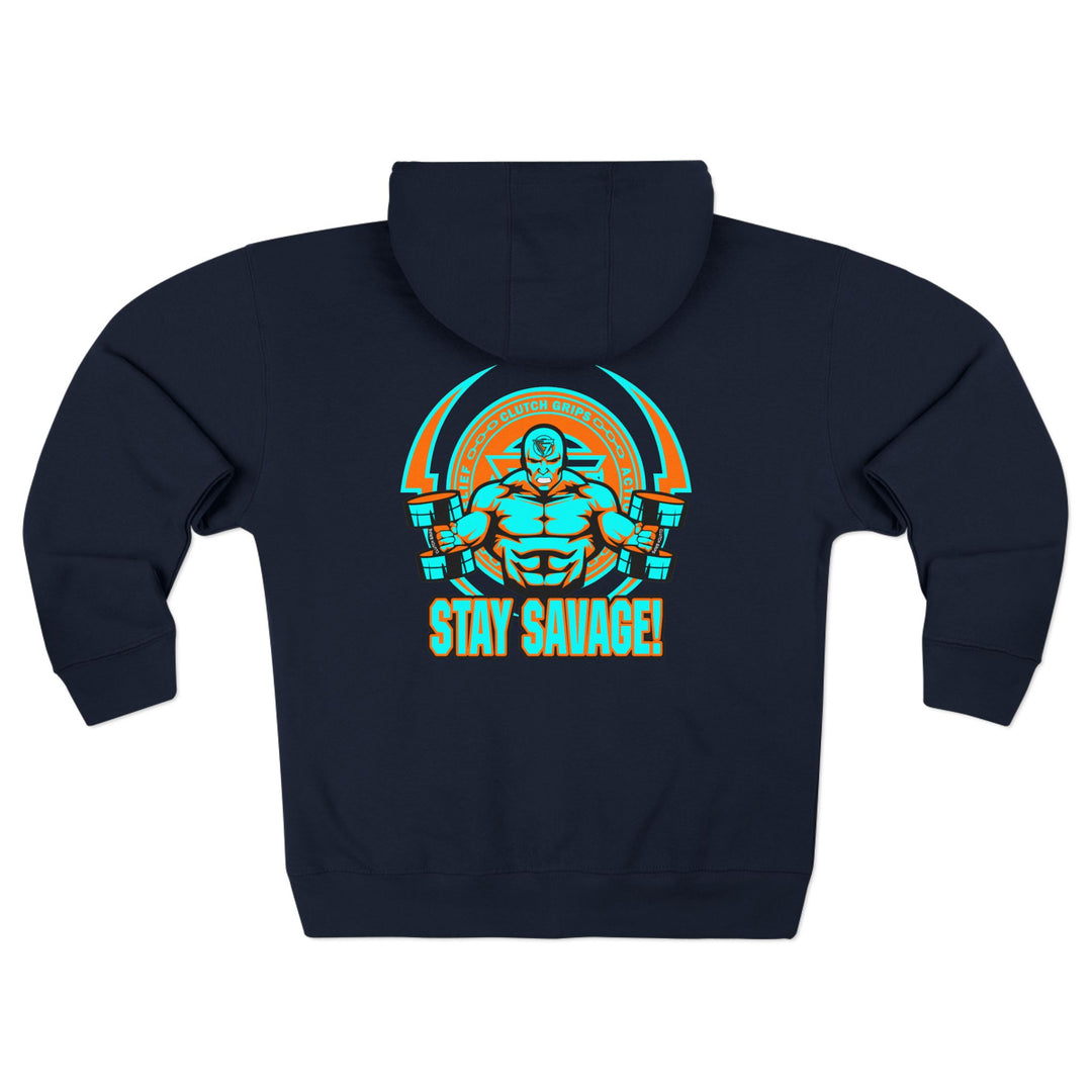CG BIG MAC MIAMI COLORS/STAY SAVAGE ZIP UP