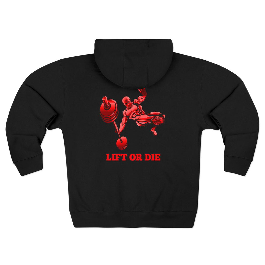 CG MAC JUMP RED /LIFT OR DIE ZIP UP