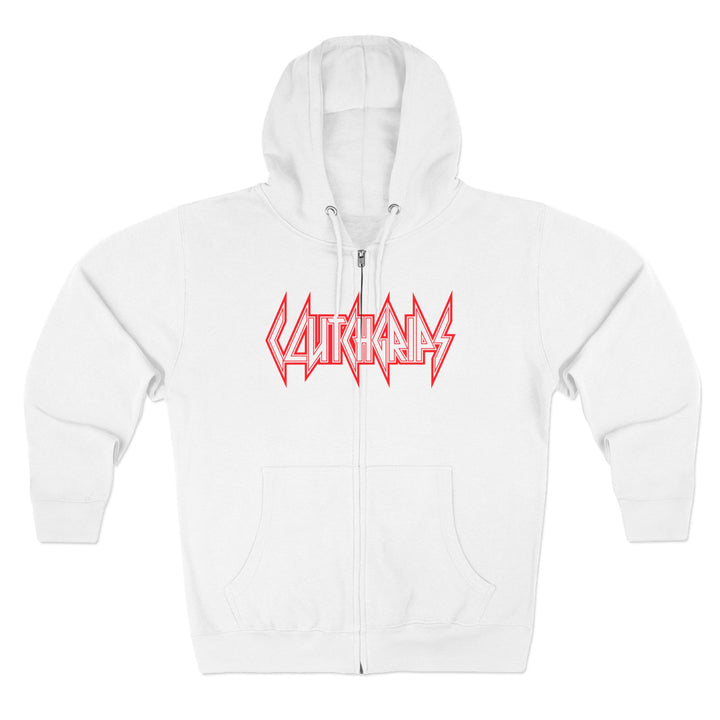 CG APE VS ZILLA RED WHITE /WELCOME TO THE JUNGLE ZIP UP