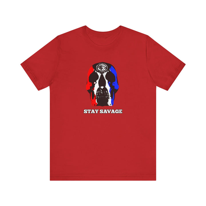 SKULLATOR RED WHITE BLUE /STAY SAVAGE