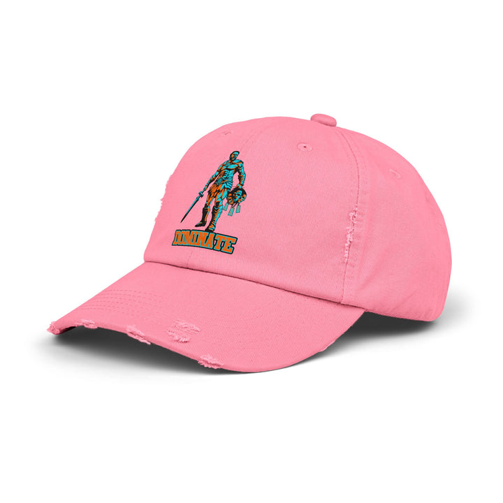 CG MAN ON A MISSION ORANGE AQUA/DOMINATE CAP