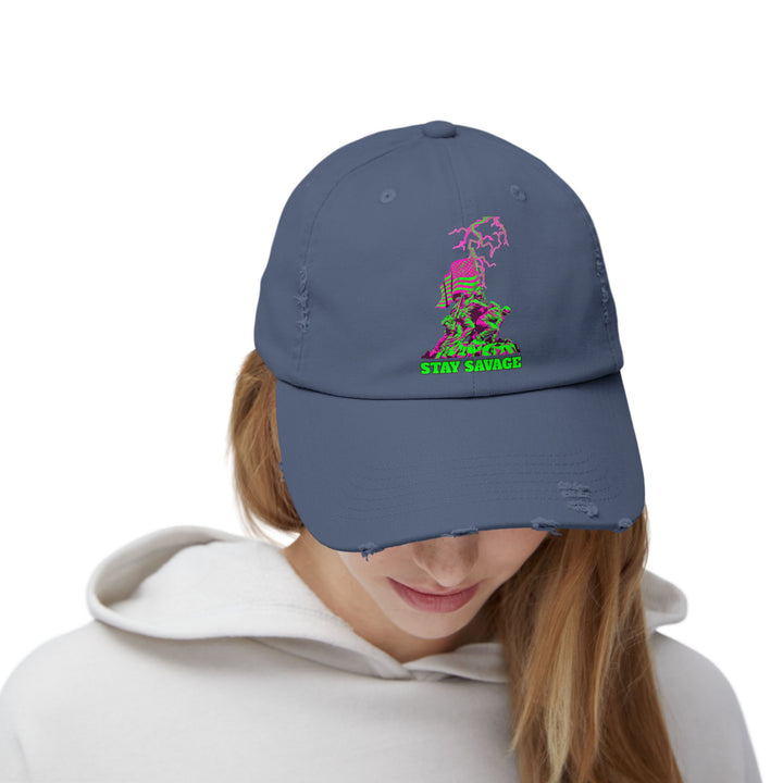 AMERICAN FREEDOM FIGHTER PURPLE GREEN/STAY SAVAGE CAP