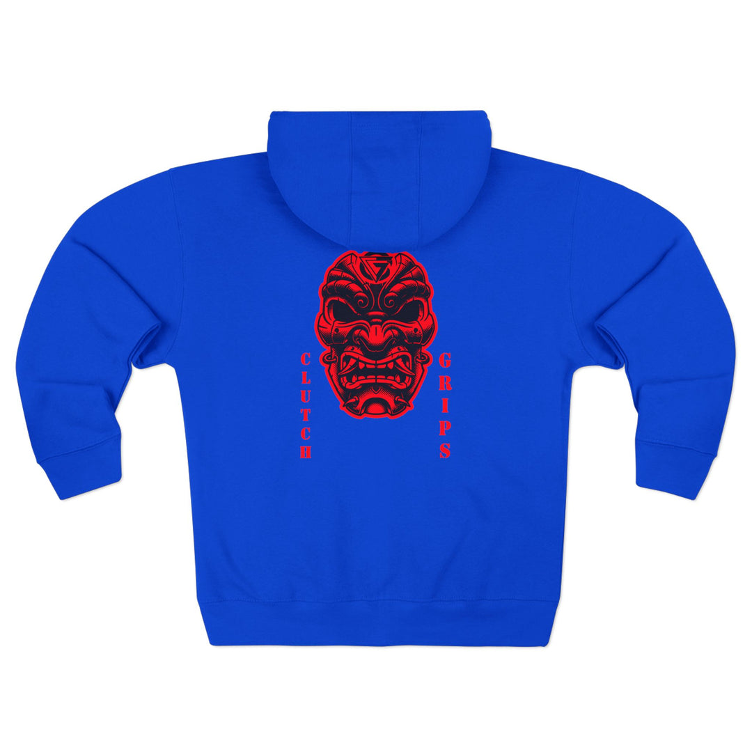 SAMURAI-MAC MASKRED BLACK/CLUTCHGRIPS ZIP UP