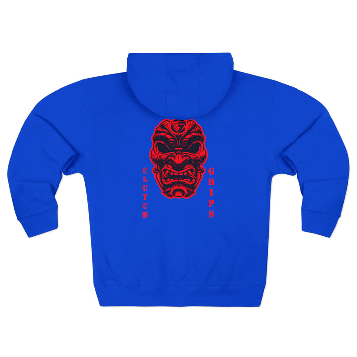 SAMURAI-MAC MASKRED BLACK/CLUTCHGRIPS ZIP UP